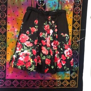 Floral skirt for semi casual occasions